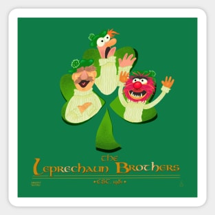 The Leprechaun Brothers! Sticker